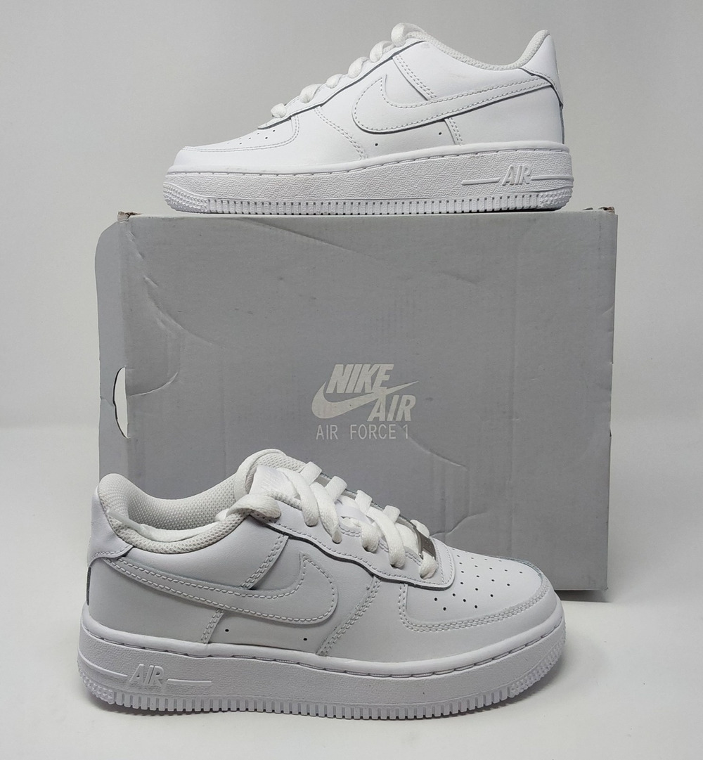 Nike Air Force 1 LE GS Triple White Kids 3.5Y Womens 5 DH2920-111 AF1